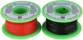BNTECHGO 24 Gauge Silicone Wire Spool red 50ft and Black 50ft Flexible 24 AWG Stranded Tinned Copper Wire