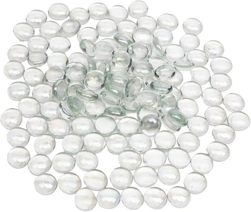 10 lb Clear Glass Beads for Vases, Glass Pebbles by Unknown
