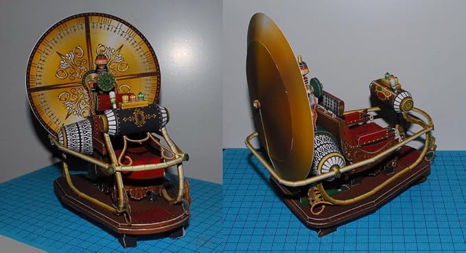 NZPOST Time Machine DIY Handcraft Paper Model KIT - Image 3
