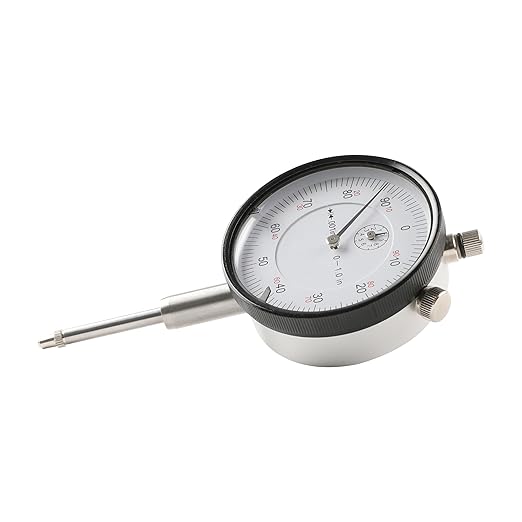 HFS(R) 0-1" Dial Indicator Lathe Tool High Precision, 1" Measuring Range, 0.001" Graduation Interval