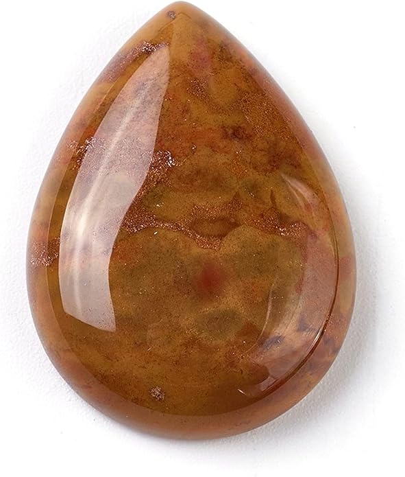 Fashewelry Natural Teardrop Flat Back Cabochons Beads - Image 2