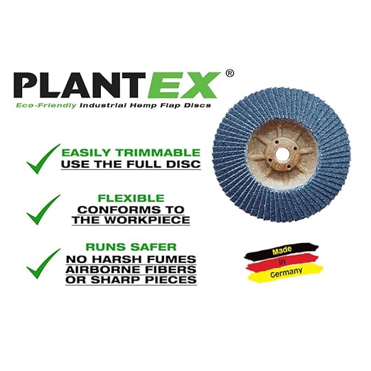 CS UNITEC PLANTEX® Spitfire Premium Zirconia 6" Dia, 60 Grit, 7/8" Arbor 10 PK