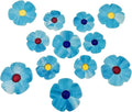 Esweny 12 Flower Stained Glass Mosaic Tiles by Esweny