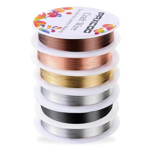 PAXCOO 6 Pack Jewelry Beading Wire - Image 2