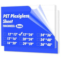 Art3d 1/8" Thick Plexiglass Sheets by Art3d