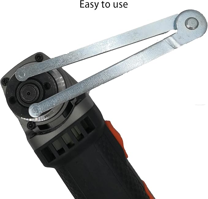 Universal Adjustable Angle Grinder Spanner Wrench for Round Nuts with Drilled Holes (4mm)