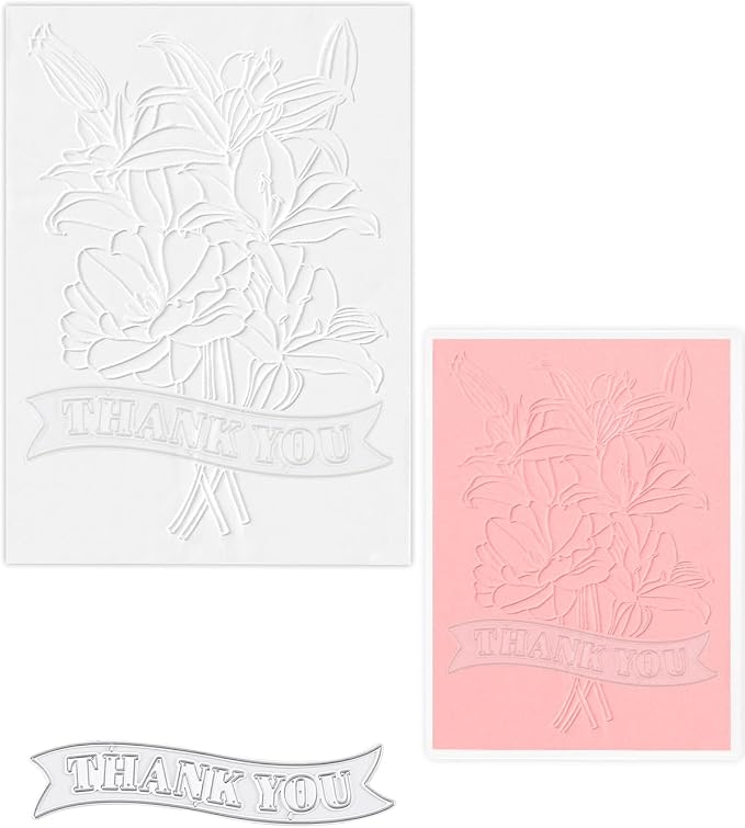 UCEC Embossing Folder and Metal Die Set by UCEC