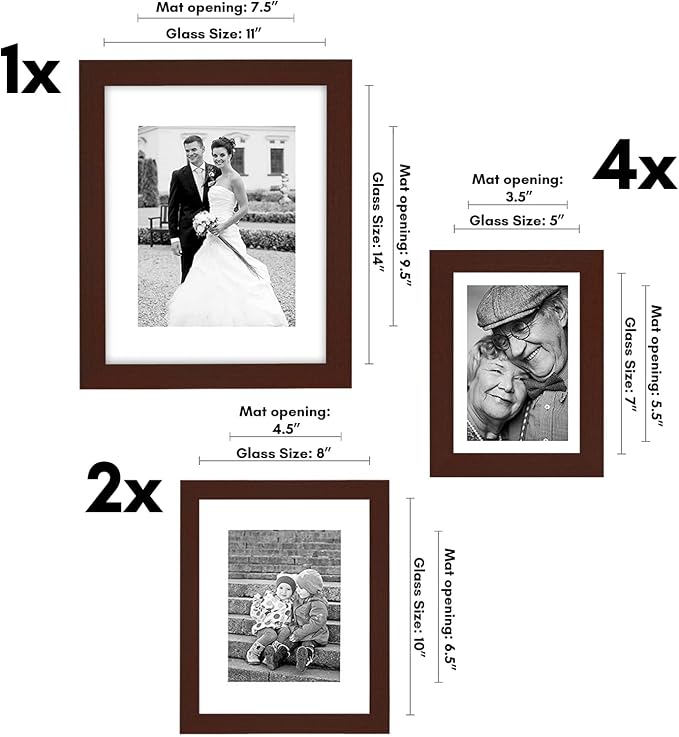 Americanflat Set of 7 Picture Frames - Image 2