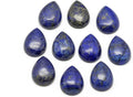 Fashewelry Natural Teardrop Flat Back Cabochons Beads by FASHEWELRY