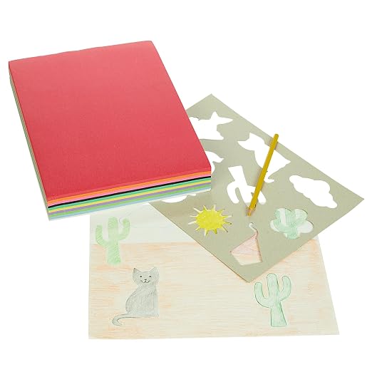 Colorations Lightweight Construction Paper Pack, 10 Colors, 300 Sheets | 9" x - Image 8