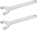 2-Pack 49-96-7215 Spanner Wrench Fits for Milwau-kee 2881-20, 6117-30, 6117-31, 6121-30, 6121-31, 6124-30, 6124-31, 6141-31 & 6142-31 Multiple models of Angle Grinders