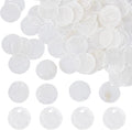 SUNNYCLUE 1 Box 100Pcs Shell Charms Seashell Charm 20mm 0.79in Flat Round by SUNNYCLUE