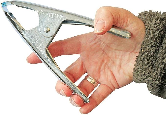 Commercial Grade Metal Spring Clamps For Woodwork - Rust Proof Market Stall Tarp Clips Clamps 50mm Jaw Capacity - Metal Clips All Steel Construction 160mm Length - Triple Coil Spring Clips (Qty: 12)