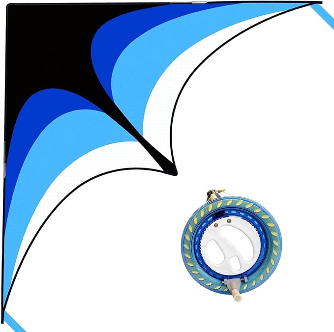 Large Single Line Beach Kite for Adults by Kaiciuss