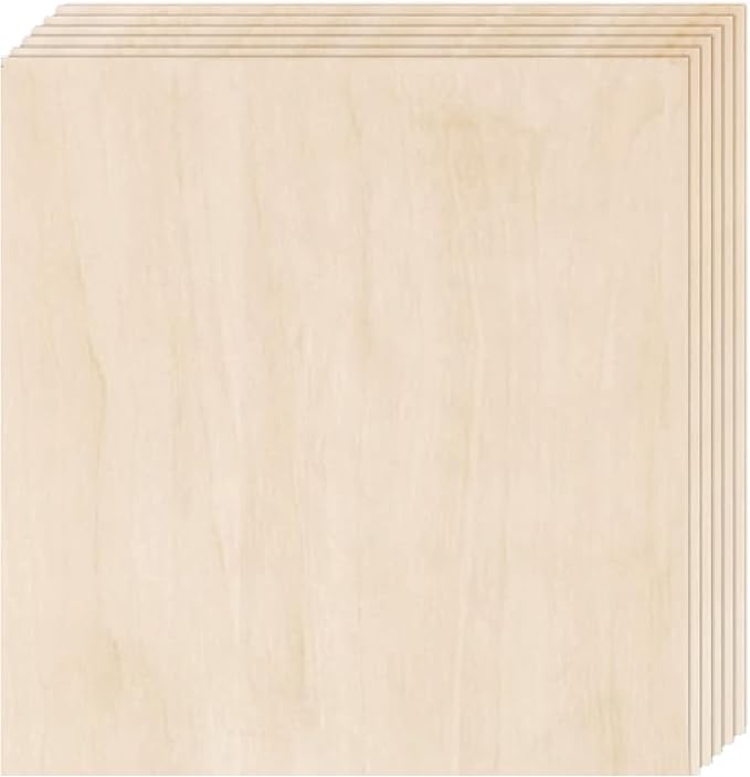 Basswood Sheets 6 Pack, 1.5mm Basswood by Unknown