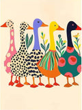 GEMOUJ Duck Paint by Numbers Kits by Unknown
