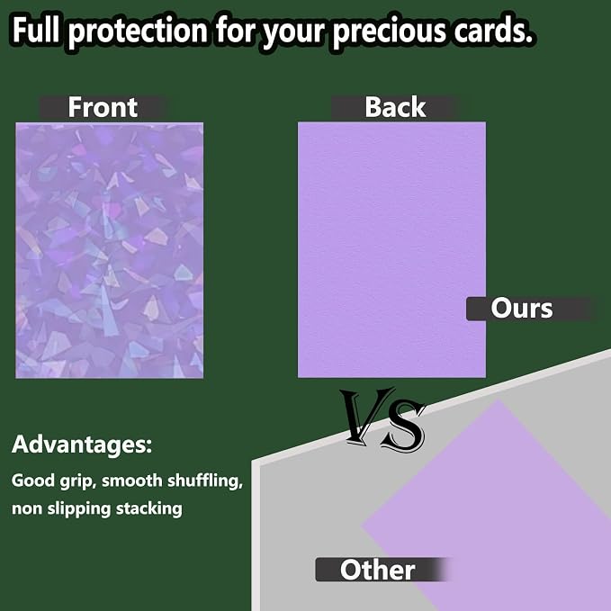 100 Count Pale Purple Card Sleeves - Image 3