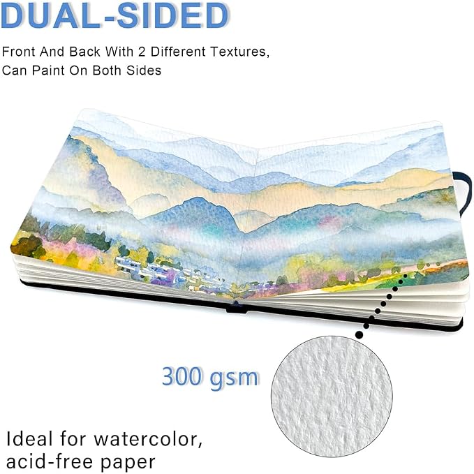 5x5 Handy Portable Handmade Cloth Fabric Hardcover Sewing Binding Travel - Image 5