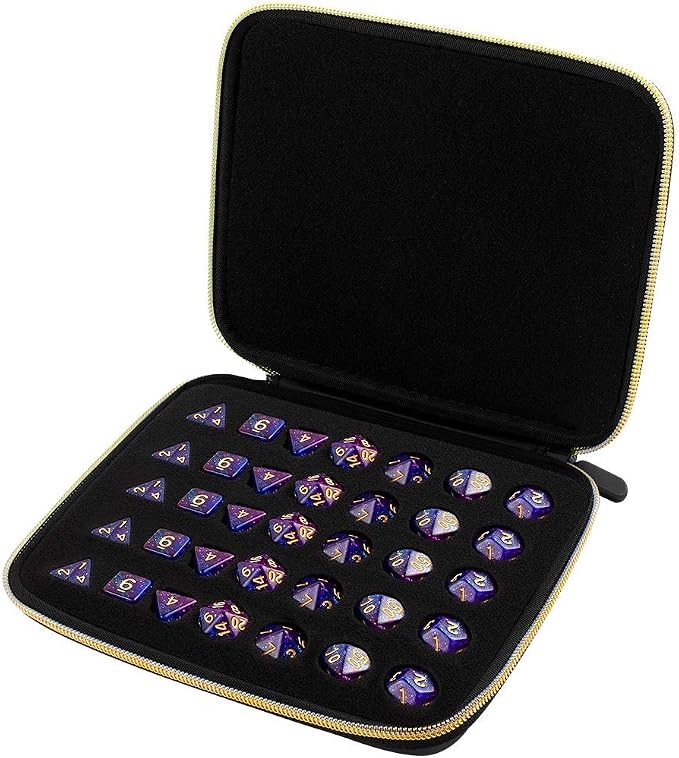 Dice Storage Case, Dice Case Box Tray by ALKOO
