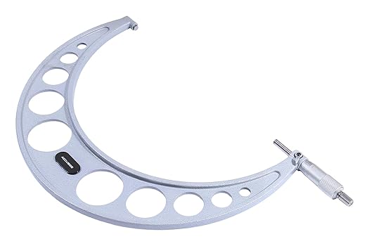 Accusize Industrial Tools 10-11'' Ultra-Precision Carbide Tipped M-Type Outside Micrometer, Resolution 0.0001'', Eg00-0011