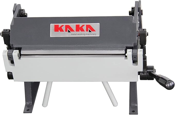 KAKA INDUSTRIAL Sheet Metal Brake, 12-Inch Precision Bending Brake, 20-Gauge Mild Steel Capacity Metal Brake Bender, Heavy-Duty 0-135 Degree Adjustable Aluminum Brake W-1220