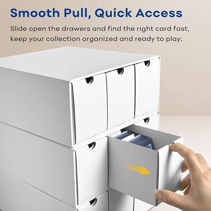 Fageverld Trading Card Storage Box, Top Loaders Storage Box - Image 3