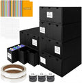 Trading Card Storage Box, 14400+ Card Organizer by QLOUNI