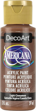 DecoArt Americana Acrylic Paint, Light Cinnamon by DecoArtAcrylicPaintCraftSupplies