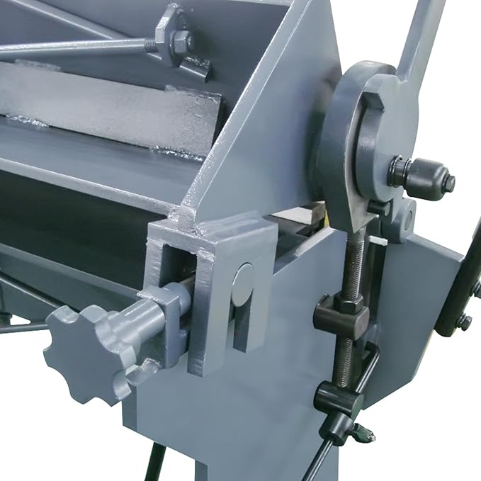 KAKA INDUSTRIAL Box and Pan Brake, 49-Inch Sheet Metal Brake, Industrial-Grade Sheet Metal Bender Machine,12-Gauge Mild Steel Capacity Pan and Box Brake, 0-135 Degree Adjustable W-4812