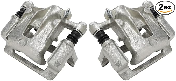 SCITOO 19B3100 19B3101 Disc Brake Calipers Assembly with Bracket Fit For Hyundai Tucson 2005-2009,For Kia For Sportage 2005-2010