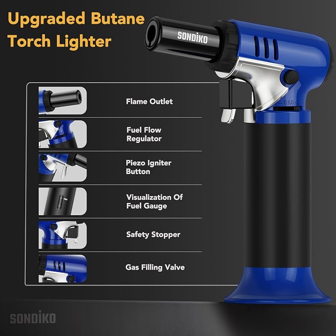 Sondiko Butane Torch Lighter - Image 3