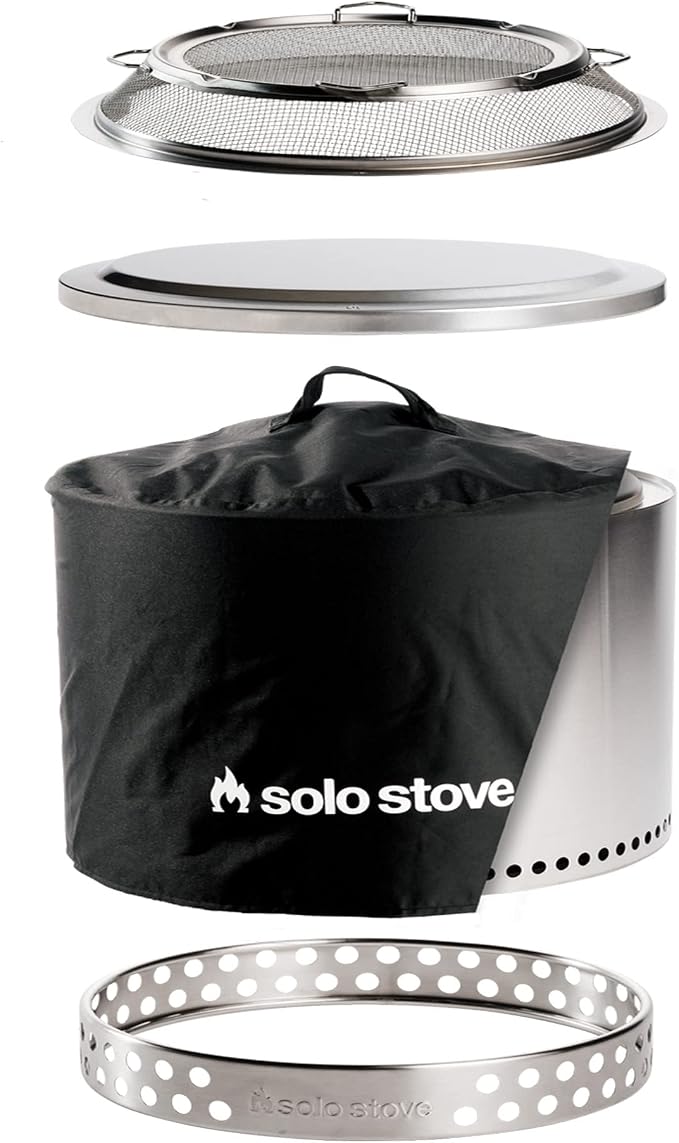 Solo Stove Yukon Backyard Bundle 2.0 | Incl. Yukon Smokeless Fire Pit by Unknown