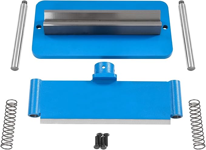 12inch Press Brake Attachment 12-20 Ton Heavy Duty Hydraulic Shop Presses Metal Bending Tool for Metal Sheets, Creating Complex Shapes, Blue