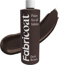 Fabricoat Dark Brown Fabric Upholstery Paint & Dye | 250ml / 8.5 fl oz | Dark by Fabricoat