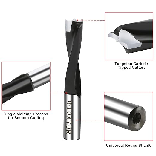 ASNOMY 9/16" Inch Carbide Forstner Drill Bit, 14mm Carbide Tipped Forstner Bit for Hard Wood, Wood Drilling Hole Saw Set Woodworking Hinge Cutter Tool Kits for Wood Plastic Plywood