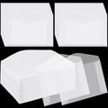 Geyee 100 Pcs Glassine Ticket Envelopes by Geyee