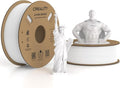 Creality Hyper PLA Filament 1.75mm White 2KG, 30-600mm/s High Speed PLA 3D Printer Filament, 2 Pack 1kg Spool(2.2lbs) PLA, Dimensional Accuracy +/-0.02mm, Fit Most FDM 3D Printer