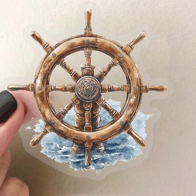 50 PCS Retro Sailing Stickers for Scrapbooking Journaling Junk Journal - Image 2