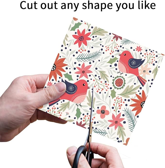 6x6” 160gsm cardstock Single Sided Scrapbooking 24 Papers Pad vintage decoupage - Image 6