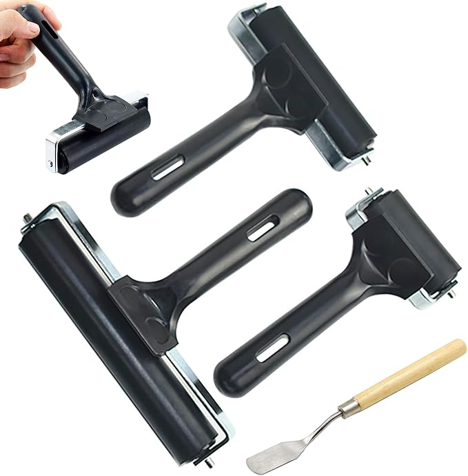 HRJZF Soft Rubber Brayer Rollers by HRJZF
