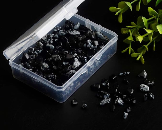 Natural Chip Stone Beads Snowflake 5-8mm About 400 Pieces Irregular Gemstones - Image 2