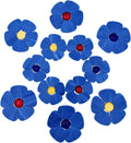 Esweny 12 Flower Stained Glass Mosaic Tiles by Esweny