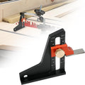 Table Saw Height Gauge, Woodworking Height Gauge in Inches Depth Gauge Woodworking Router Height Adjuster Table Saw Accessories for Wood Working, Aluminum Alloy