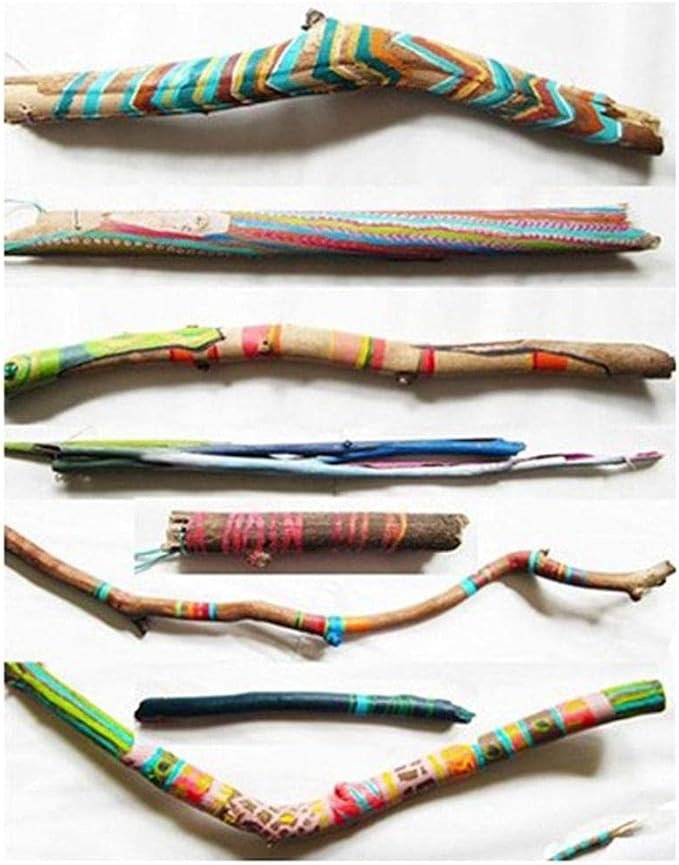 oshhni 50 Branches of Driftwood Natural Sticks. Rustic Pieces Crafts. Wood - Image 5