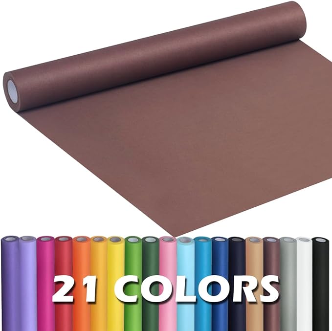 PerkHomy Coffee Kraft Paper Roll 17.5" x 960" by PerkHomy