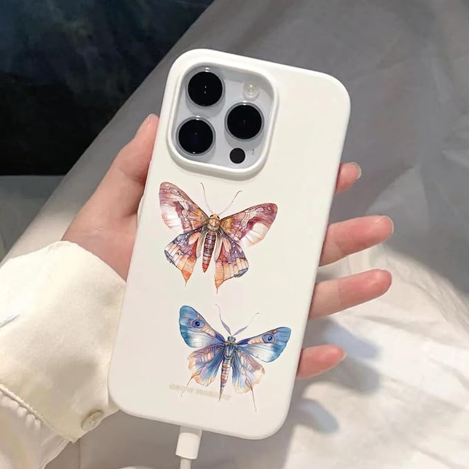 50Pcs Clear PET Insect Aesthetic Stickers - Image 5