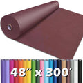 PerkHomy Wine Red Kraft Paper Roll 48" x 3 by PerkHomy