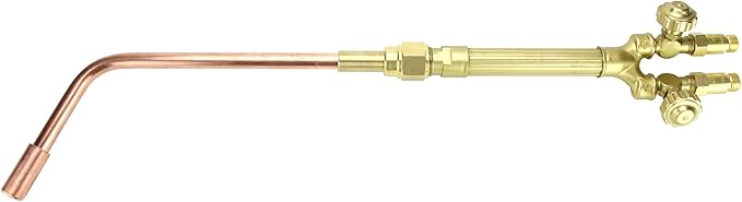 SÜA - Heavy Duty Oxy-Fuel Torch Replacement for Victor with Check Valves + Cutting Tip + Heating Tip (Propane)