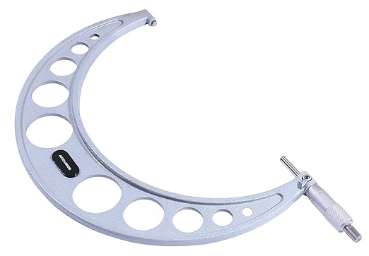 Accusize Industrial Tools 9-10'' Ultra-Precision Carbide Tipped M-Type Outside Micrometer, Resolution 0.0001'', Eg00-0010