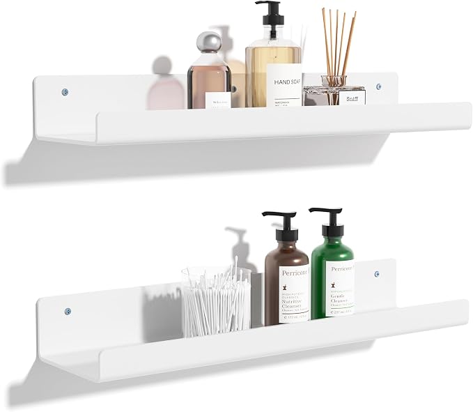 upsimples 2 Pcs 15" Acrylic Shelves by upsimples